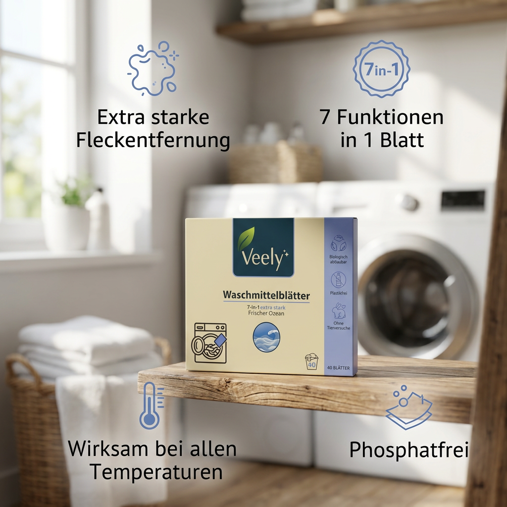 Waschmittelblätter 7-in-1 Extra Stark