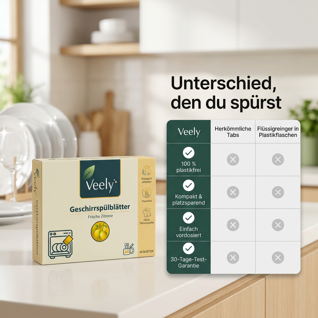 Geschirrspülblätter Frische Zitrone